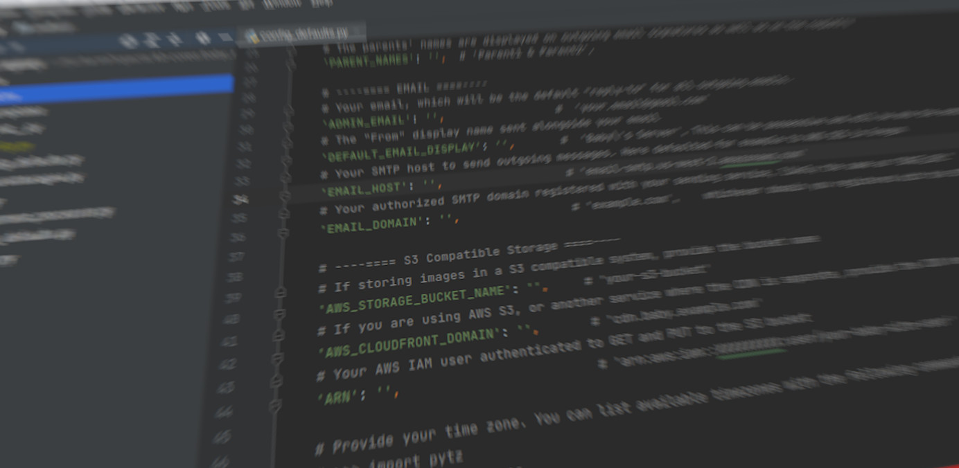 A screenshot of Python code